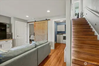 lower level tv & gathering room