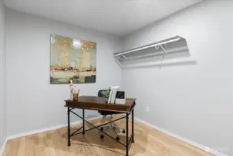 extra room/office in basement