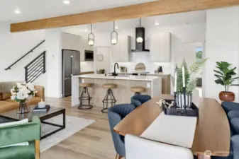 Photos represent builder's finish product and may not be exact.