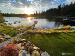 Catch beautiful sunsets with the NW exposure.