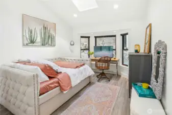 Third main floor additional bedroom.