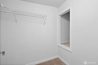 Primary Walk in Closet