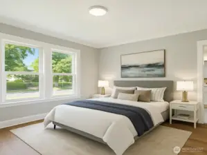 Virtually Staged/ Rendering
