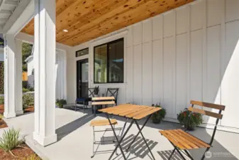 Charming front porch