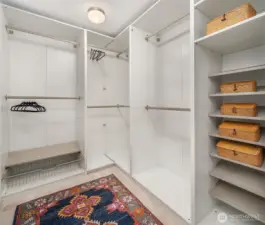 Primary attached closet