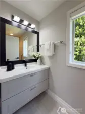 Half Bath on 2nd Floor