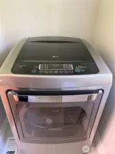 Dryer on the 2nd floor. Additional W/D in  the basement