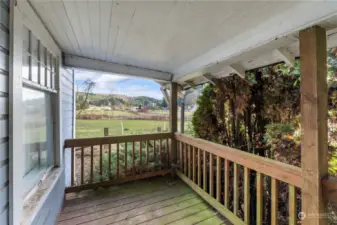 Homestead front porch