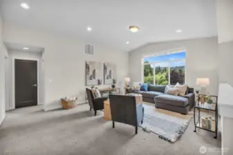 2nd floor loft, perfect for a bonus play room, media room, or more!