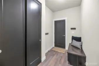 Mudroom, located off the garage.