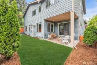 Great, low maintenance play space.