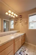 Full bath upstairs