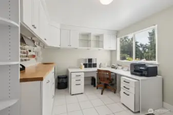 ... with AMAZING additional space including built-ins and so much room! ... office? school from home? storage? crafts?