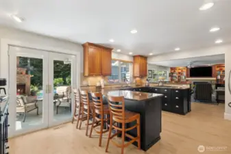 Welcome to the most beloved area of the home! ... The remodeled kitchen!