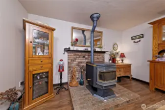 Pellet stove!