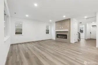 Photos are of the actual home.