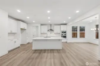 Photos are of the actual home.