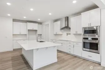 Photos are of the actual home.