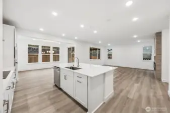 Photos are of the actual home.