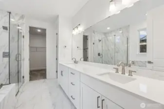 Photos are of the actual home.