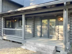 Covered front porch