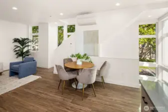 Photos from model home with similar layout, but different color scheme