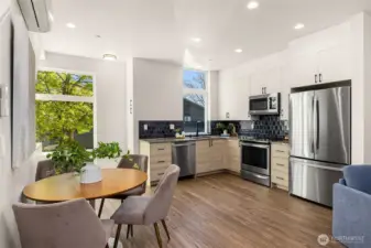 Photos from model home with similar layout, but different color scheme