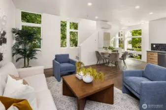 Photos from model home with similar layout, but different color scheme