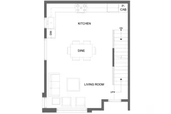 Second floor plan