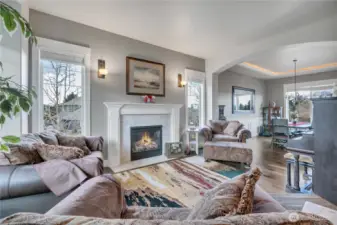 Formal, yet informal Living area