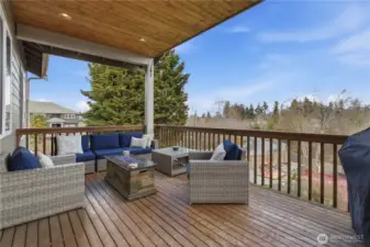 Covered Deck off kitchen