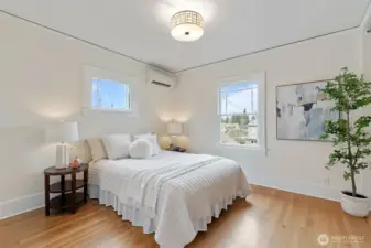 Primary bedroom on main