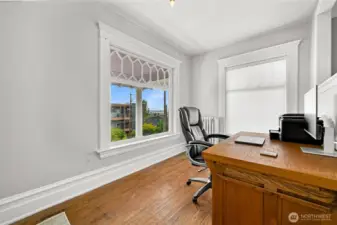 Bonus room at top of stairs