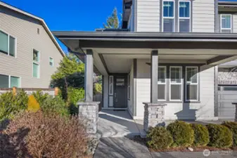 Enjoy your oversized front porch with breathtaking mountain views.