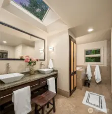 Elegant spa-style Primary Bath