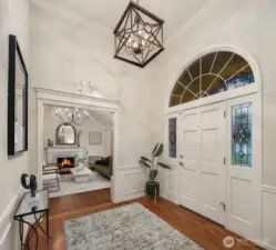 Inviting entry welcomes you