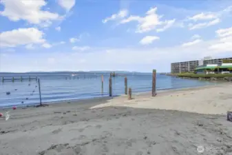 Not a bad place for a picnic or sand castles.
