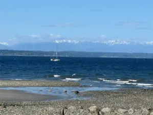 The beach at Golden Gardens