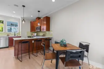 Light and Bright with 9-Foot Ceilings
