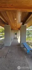 Covered Walkway to Garage