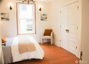 Main floor bedroom, this one has 2 closets