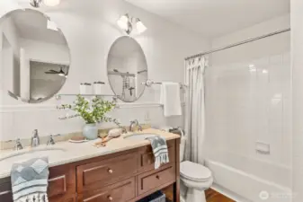 Primary bath, recently remodeled.