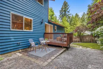 Multi-level patios & entertaining areas.