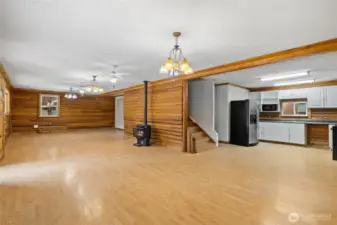 Large open concept