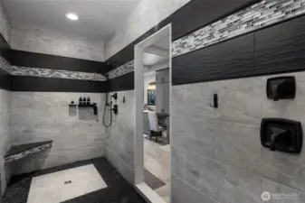Primary shower