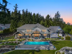 Your dream backyard awaits with panoramic views.