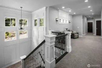 Second floor landing