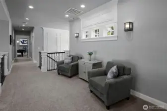 Second floor sitting area