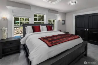Bedroom in apartment