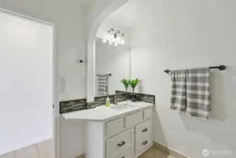 Main level bathroom